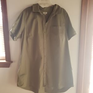 Womens plus size 3x True Craft green shirt top